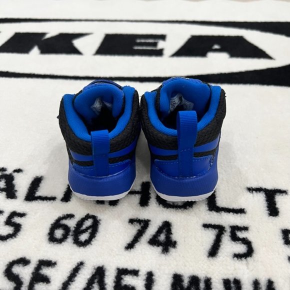 Nike Team Hustle Kids Toddler Shoe Royal Blue 881943 405 - Picture 4 of 6